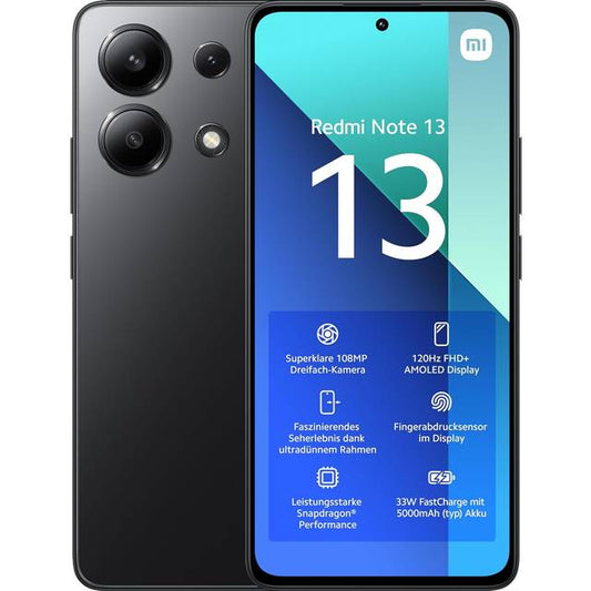 Xiaomi Redmi Note 13 128GB - Midnight Black